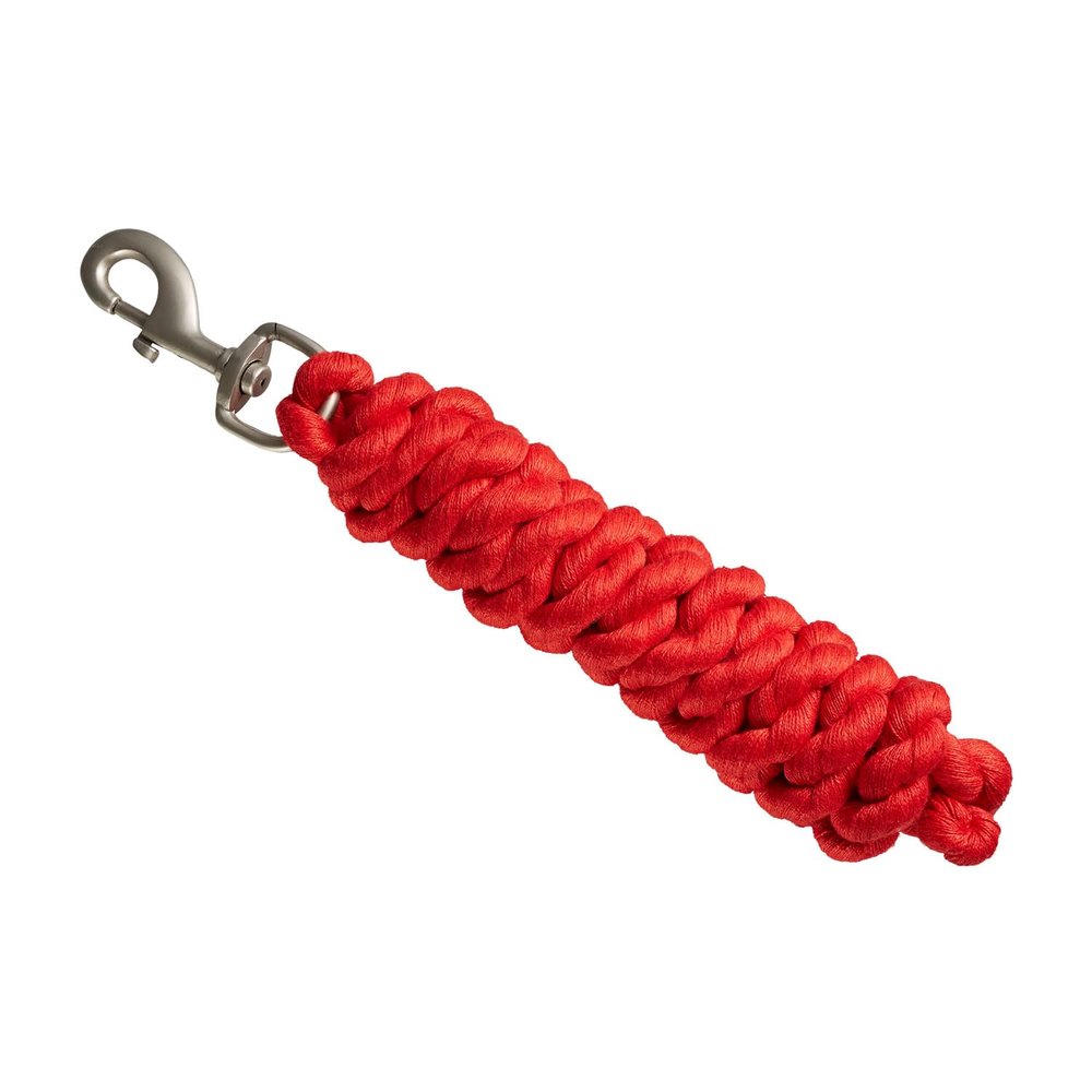 Bitz Basic Horse Lead Rope (One Size) (Red)