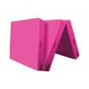 Exercise Mat Oxford Cloth Folding Gymnastics Mat, Waterproof and Easy to Carry Exercise Mat Fitness Mat, Home Gym Dance Studio Crash Pad (Color : Pink) view 1
