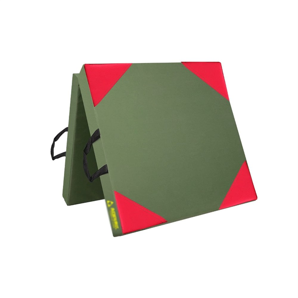 Exercise Mat 2 Fold Folding Gymnastics Mat, Gym Aerobics Exercise Mat, Rolling Pad with Thickness 5/10cm (Size : 100x50x5cm)