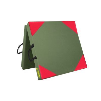 Exercise Mat Folding Gymnastics Tumbling Mat, Canvas Detachable Soft Exercise Mat, Used in Gym, Dance Studio, Martial Arts Training Mat (Size : 120x60x10cm)