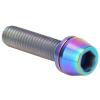 Bicycle Accessories 3PCS Bicycle Seat Stem Screw Titanium Alloy Bike Handlebar Stem Screws Bicycle Disc Brake Set Screw with Gasket Bike Parts (Color : M5 20MM, Size : A) view 4