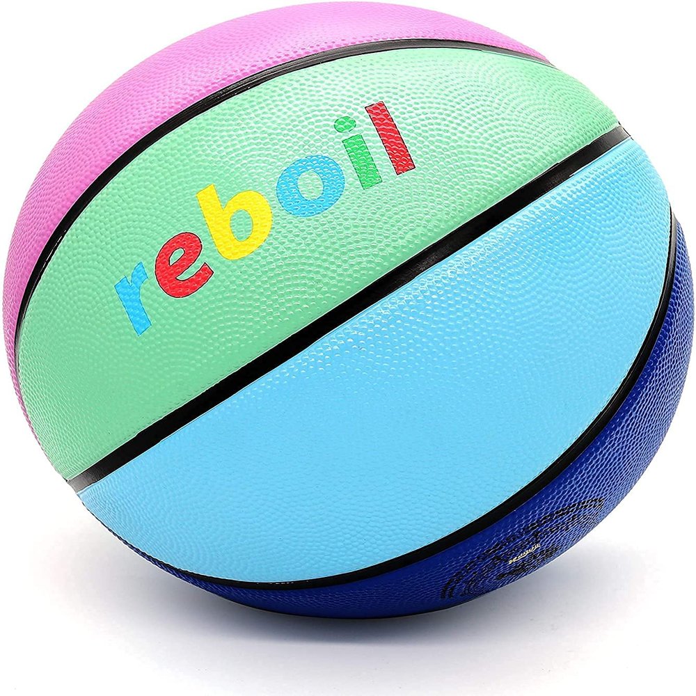 REBOILPHASE Size 3 Basketball 22" Gift for Kids, Toddlers, Girls and Boys - MUL-Color