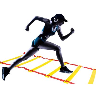 Agility Ladder Sports Agility Ladder, Adjustable for Football Speed Agility Training Equipment, Adult Children Training Ladder Speed Ladder(Size:3m)
