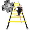 Agility Ladder 6m Agility Training Ladder, Sports Fitness Training Set, for Indoor/Outdoor Kids Adults Training, Witn Running Resistance Parachute view 1