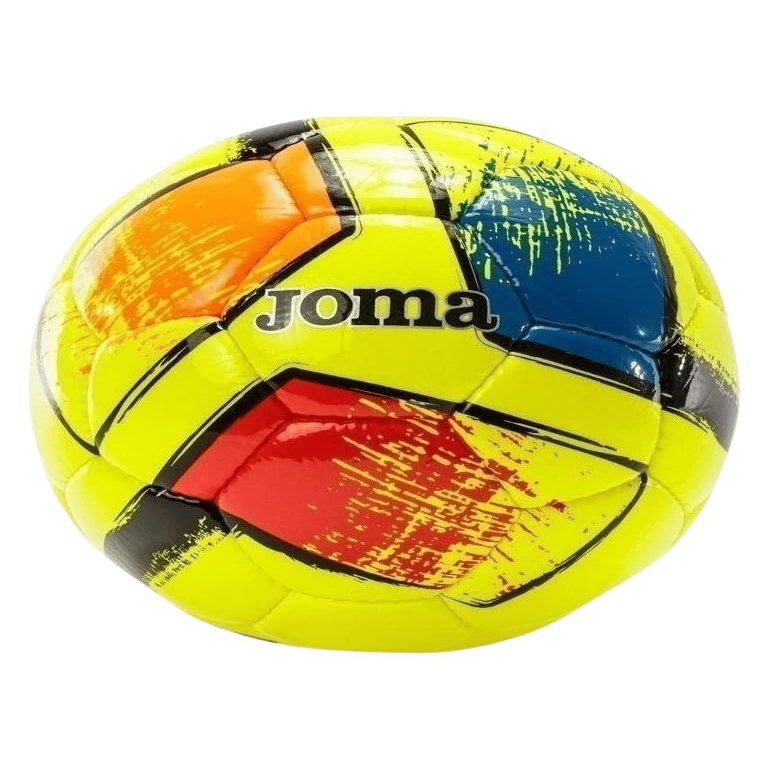 Joma Dali II Soccer Ball (White-Green/Silver/Blue, Size 4)