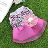 Abcsea 1 Piece Floral Pet Dress, Dog Dress, Dog Dresses for Small Dogs, Cat Dress, Dog Dress for Girl, Pink, S view 2