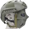 PJ Tactical Fast Helmet and Adjustable Airsoft Mask Skull Full Face MaskSuitable for Airsoft Paintball, Halloween, Role-Playing, Costume Parties and Movie Props, 21.2-23 Inch view 3