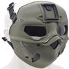 PJ Tactical Fast Helmet and Adjustable Airsoft Mask Skull Full Face MaskSuitable for Airsoft Paintball, Halloween, Role-Playing, Costume Parties and Movie Props, 21.2-23 Inch view 4