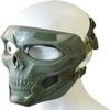 NC PJ Tactical Fast Helmet and Adjustable Airsoft Mask Skull Full Face MaskSuitable for Airsoft Paintball, Halloween, Role-Playing, Costume Parties and Movie Props view 3