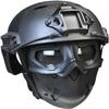 PJ Tactical Fast Helmet and Adjustable Airsoft Mask Skull Full Face MaskSuitable for Airsoft Paintball, Halloween, Role-Playing, Costume Parties and Movie Props view 2
