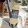 Deluxe Recycles Portable Mesh Trash Bag for Boat - Washable Leakproof Outdoor Garbage Bags for Boat, Kayak or Camper  Lightweight & Large Capacity Bin Bag (Beige) view 3