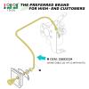 10L0L 25-1/2" 25693-G04 Choke Control Cable for EZGO TXT Medalist 1994-up Gas Golf Cart, Replace OEM 25693G04 view 2