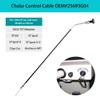 10L0L 25-1/2" 25693-G04 Choke Control Cable for EZGO TXT Medalist 1994-up Gas Golf Cart, Replace OEM 25693G04 view 3
