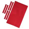 Milageto 9ft Pool Table Replacement Kit 0.6mm Thick, Wear-Resistant and, Red, 2.8x1.5m view 1