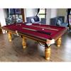 Milageto 9ft Pool Table Replacement Kit 0.6mm Thick, Wear-Resistant and, Red, 2.8x1.5m view 3