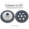 catazer Bicycle Freewheel 8/9/10/11 Speed Bike Cassette 11-32T/11-36T/11-40T/11-42T /11-46T /11-50T Mountain Bike Cassette Compatible with Shimano Sram(Except XD) (11S 11-50T) view 2