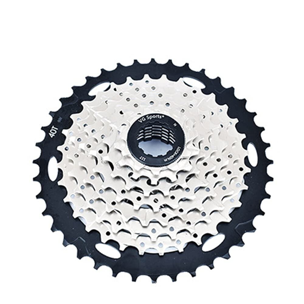 catazer Bicycle Freewheel 8/9/10/11 Speed Bike Cassette 11-32T/11-36T/11-40T/11-42T /11-46T /11-50T Mountain Bike Cassette Compatible with Shimano Sram(Except XD) (8S 11-40T)