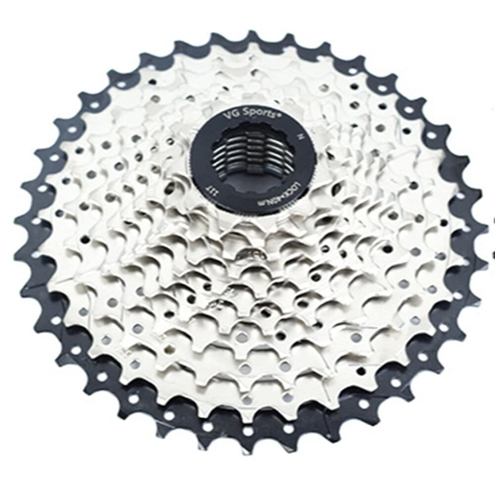 catazer Bicycle Freewheel 8/9/10/11 Speed Bike Cassette 11-25T/11-28T/11-32T/11-36T Road Bike Cassette Compatible with ShimanSram(Except XD) (11S 11-36T)