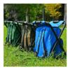 Nuojie Camping Folding Chair Outdoor Fishing Chair Bag Folding Camping Stool Portable Backpack Cooler Insulated Picnic Bag Hiking Seat Table Bag Bear 150KG (Color : with backrest) view 2