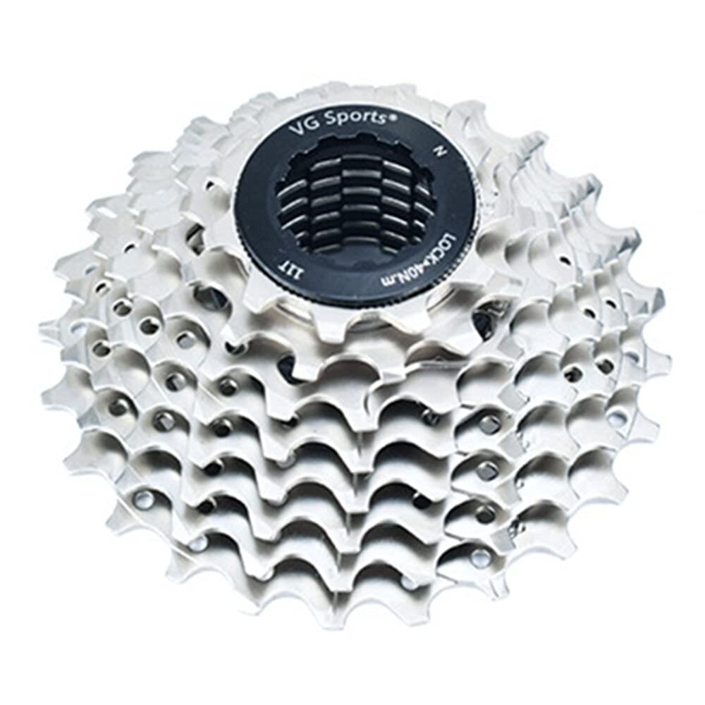 catazer Bicycle Freewheel 8/9/10/11 Speed Bike Cassette 11-25T/11-28T/11-32T/11-36T Road Bike Cassette Compatible with ShimanSram(Except XD) (8S 11-25T)
