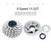 catazer Bicycle Freewheel 8/9/10/11 Speed Bike Cassette 11-25T/11-28T/11-32T/11-36T Road Bike Cassette Compatible with ShimanSram(Except XD) (8S 11-25T) view 2