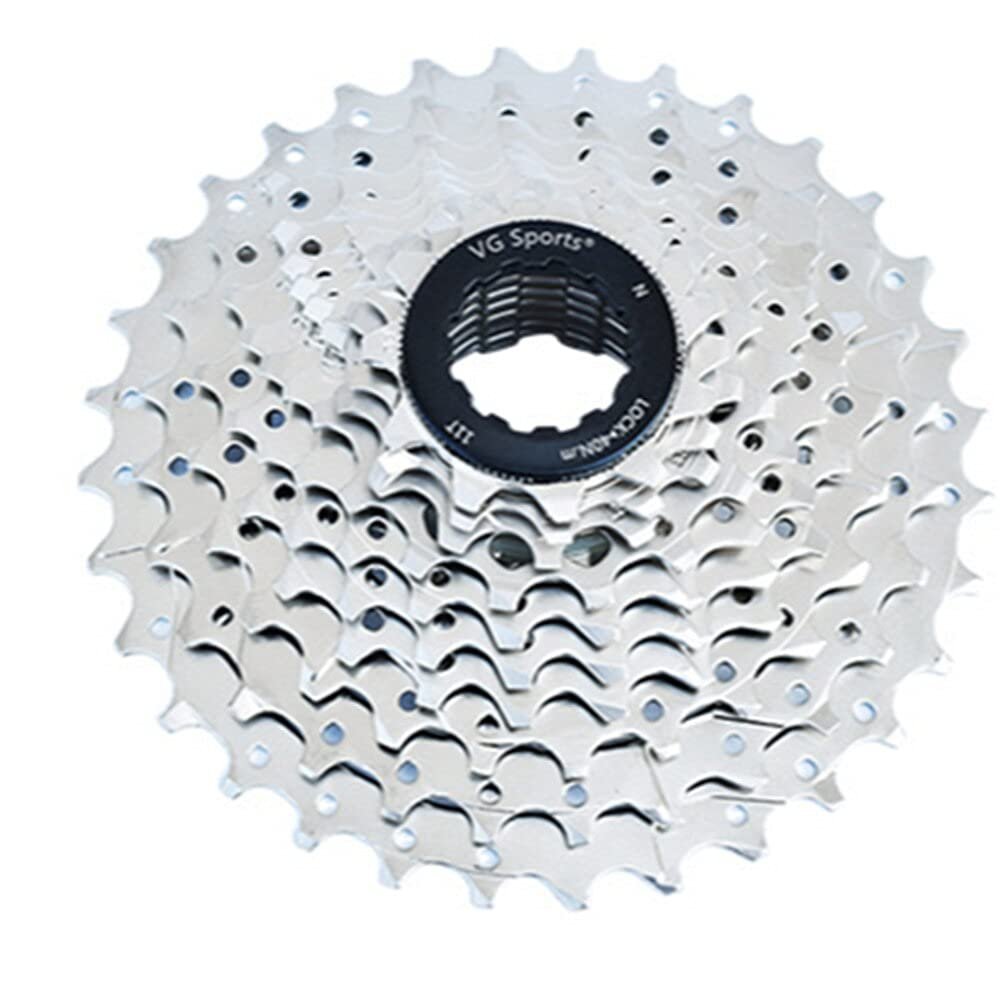 catazer Bicycle Freewheel 8/9/10/11 Speed Bike Cassette 11-32T/11-36T/11-40T/11-42T /11-46T /11-50T Mountain Bike Cassette Compatible with Shimano Sram(Except XD) (10S 11-32T)