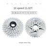 catazer Bicycle Freewheel 8/9/10/11 Speed Bike Cassette 11-32T/11-36T/11-40T/11-42T /11-46T /11-50T Mountain Bike Cassette Compatible with Shimano Sram(Except XD) (10S 11-32T) view 2