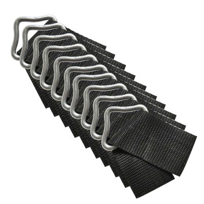 Tookie Trampoline Triangle Buckle, 10pcs Triangle Rings, High Strength Metal for Replacement Repair
