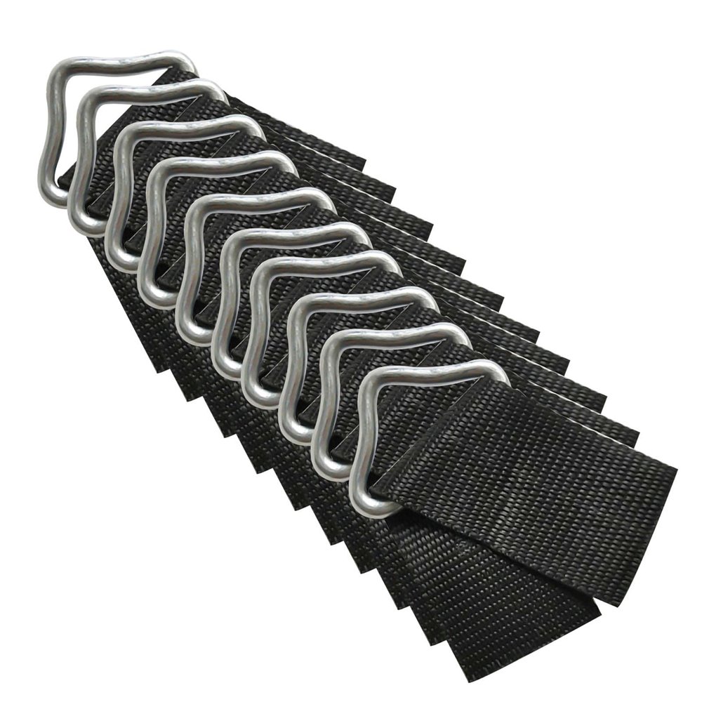 Tookie Trampoline Triangle Buckle, 10pcs Triangle Rings, High Strength Metal for Replacement Repair