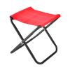Nuojie Camping Folding Chair Lightweight BBQ Folding Stool Outdoor Camping Hiking Picnic Travel Seat Ultra Light Folding Seat Small Stool (Color : Red) view 1