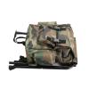 Nuojie Camping Folding Chair 2 in 1 Folding Fishing Chair Backpack Camo Oxford Cloth Fishing Chair Stool and Fishing Bag Outdoor Hunting Rock Climbing view 4