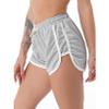 Hansber Women's Dolphin Shorts Drawstring Workout Running Shorts Quick Dry Athletic Gym Yoga Swim Shorts Gray X-Large view 1