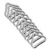 Tookie Trampoline Triangle Buckle, 10pcs High Strength Erosion Resistance Metal Triangle Ring Buckle V-Rings for Trampoline Replacement Repair view 1