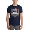 1969 Chevy Chevelle SS 396 Classic American Muscle Car Short-Sleeve Mens T-Shirt Navy view 2