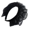 Girls Lace Hair Hoop with Multilayer Lace Headdress Cute Maid Headpiece Kawaii Anime Gothic Cosplay Headband lace Hair Hoop Multilayer lace view 1