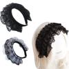 Girls Lace Hair Hoop with Multilayer Lace Headdress Cute Maid Headpiece Kawaii Anime Gothic Cosplay Headband lace Hair Hoop Multilayer lace view 3