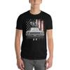1969 Chevy Chevelle SS 396 Classic American Muscle Car Graphic T-Shirt | Vintage Car Enthusiast Gift Black view 2