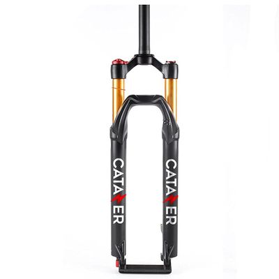 catazer Ultralight MTB Suspension Fork 27.5/29er Bike Forks with Rebound Damping,Travel 110mm Hydraulic/Remote Lockout Straight Tube 1-1/8 QR 9x135mm Bike Forks (Straight Hydraulic Lockout,29er)