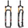 catazer Ultralight MTB Suspension Fork 27.5/29er Bike Forks with Rebound Damping,Travel 110mm Hydraulic/Remote Lockout Straight Tube 1-1/8 QR 9x135mm Bike Forks (Straight Hydraulic Lockout,29er) view 2