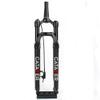 catazer MTB XC/AM 27.5/29inch Mountain Bicycle Air Suspension Fork with Rebound Damping Travel 100mm Boost Thru Axle 110 * 15mm (Remote Lock,27.5er) view 1