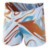 Dancina Little Girls Gymnastics Dance Shorts 5 Aqua Gold view 1