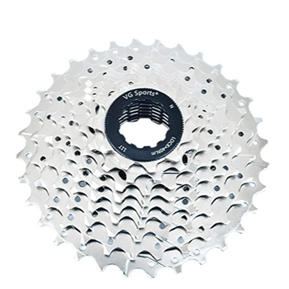 catazer Bicycle Freewheel 8/9/10/11 Speed Bike Cassette 11-32T/11-36T/11-40T/11-42T /11-46T /11-50T Mountain Bike Cassette Compatible with Shimano Sram(Except XD) (9S 11-32T)
