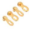 Bicycle Accessories 2 Pairs/lot 11 Speed Mountain Road Bike Chain with Original Buckle Bicycle Chain Link Joint Bicycle Parts Bike Parts (Color : Gold) view 1