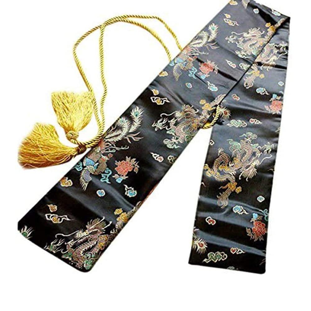 GOONSDS Sword Bag Silk Katana Sword Carrying Bag Case for Japanese Samurai for Japanese Katana, Wakizashi and Chinese Tai Chi Swords,W