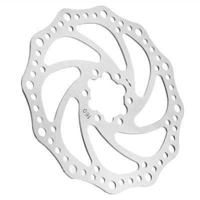 Bicycle Accessories 160mm Brake Disc Rotor for Electric Scooter Stainless Steel Brake Disc Rotor Pad 34 Inner Hole Brake Disc Bike Parts
