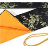 GOONSDS Silk Sword Carrying Bag Case for Japanese Samurai, Wakizashi and Chinese Tai Chi Swords, Black, Floral Pattern, 51 inch X 5 inch view 2