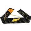 GOONSDS Silk Sword Carrying Bag Case for Japanese Samurai, Wakizashi and Chinese Tai Chi Swords, Black, Floral Pattern, 51 inch X 5 inch view 3