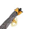 GOONSDS Silk Katana Sword Carrying Bag Case for Japanese Samurai, Wakizashi and Chinese Tai Chi Swords, Black view 4