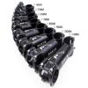 QQY Bike Stem Clamp Aluminum Alloy MTB Handlebar Mountain Bike Stem Cycling Road 31.8 * 45/55/65/70/80/90/100/110mm Negative Angle Aluminium Short Handlebar (100mm 7 black with white label) view 4