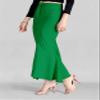SCUBE DESIGNS Women's Flare Saree Shapewear Petticoat, Cotton Blended Shape Wear for Saree (M, Green) view 3